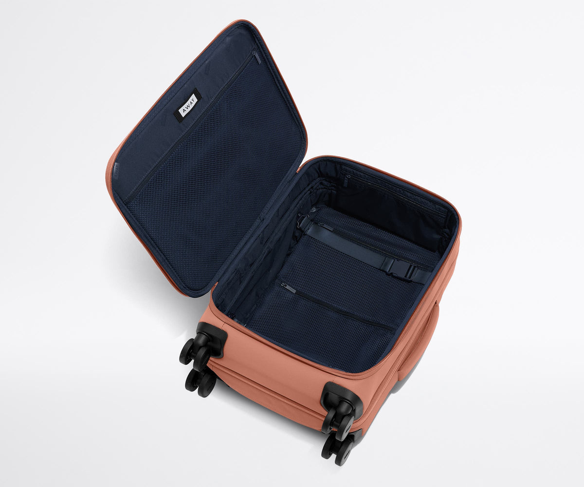 Away Softside Carry-On Suitcase - Clay Pink