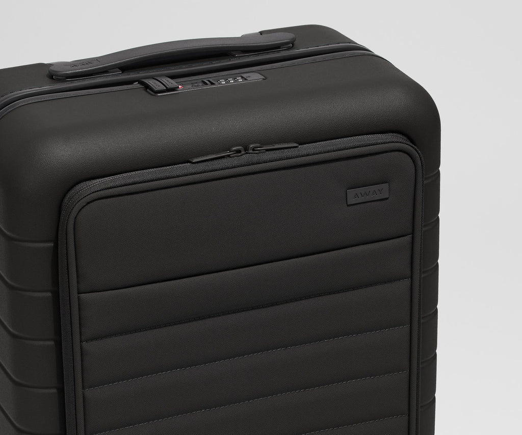 Away The Executive Bigger Carry-On Suitcase - Jet Black