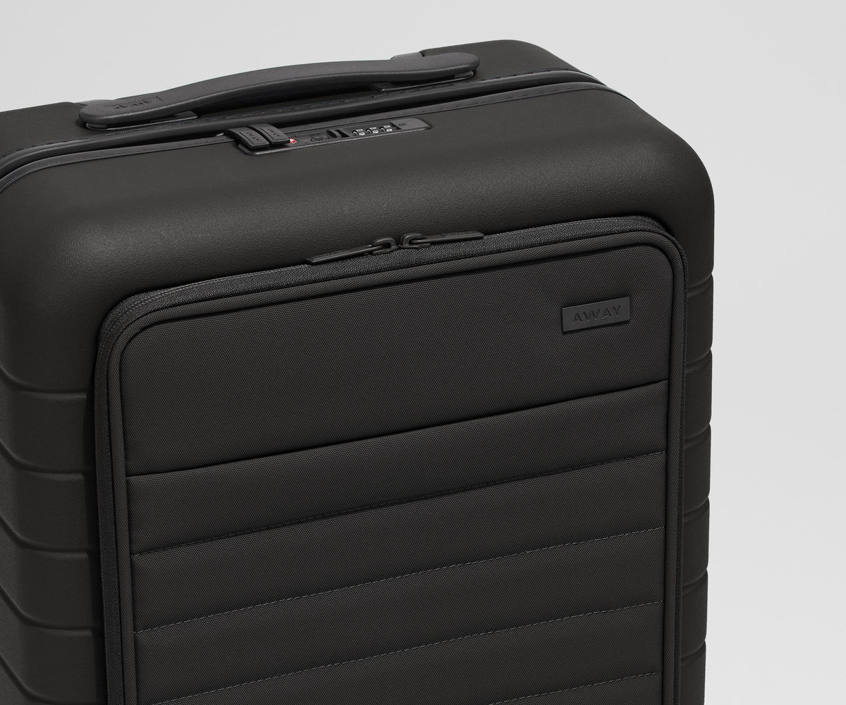 Away The Executive Bigger Carry-On Suitcase - Jet Black
