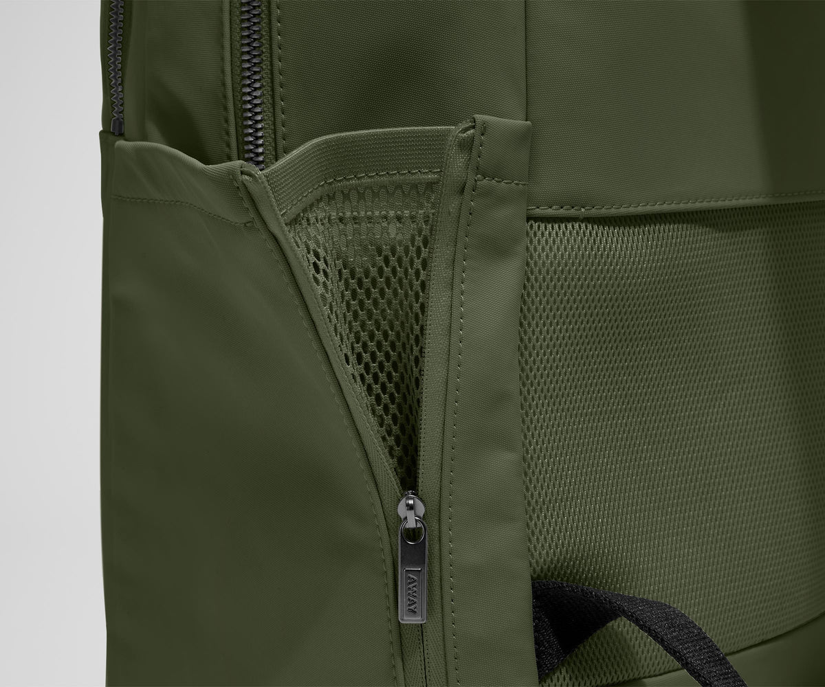 Away The Commuter Backpack in Olive Green