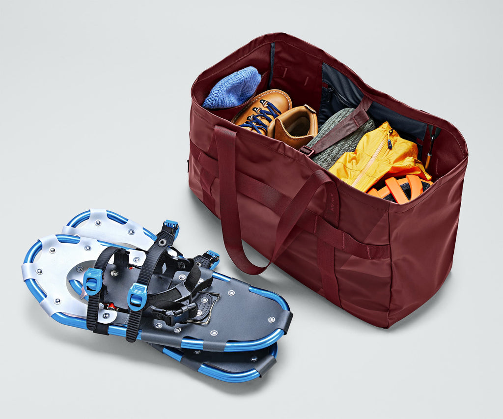 Away Active Tote 45L Tote Bag - Burgundy Red