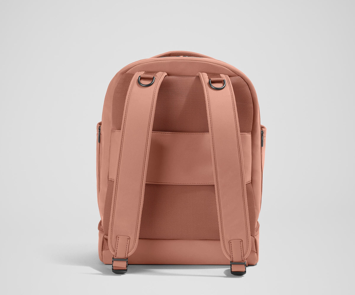 Away The Double Diaper Backpack Diaper Bag - Clay Pink