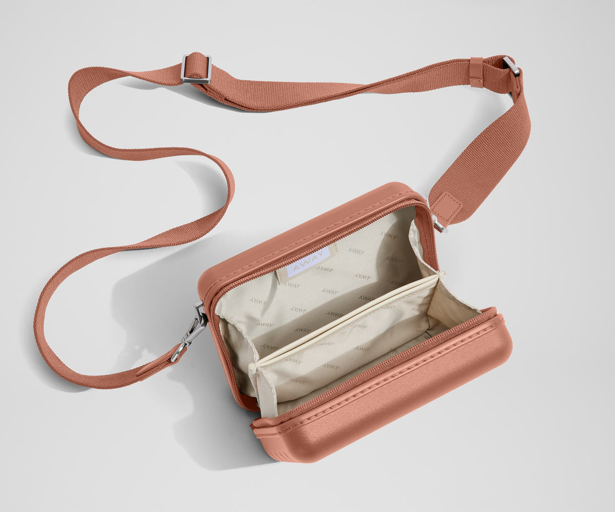 Away The Mini Crossbody Packing Cubes - Clay Pink