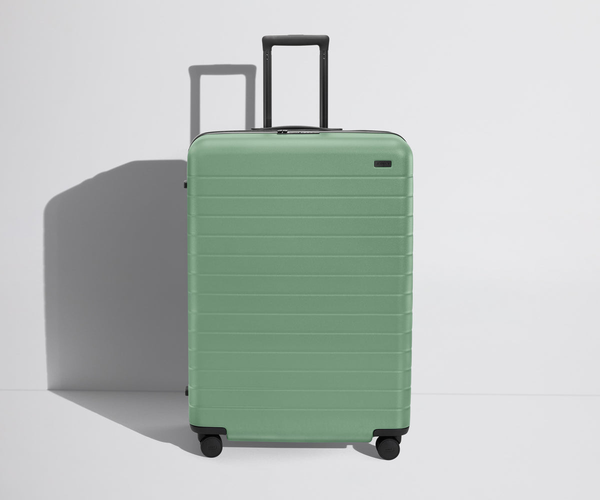 Away The Large Flex Suitcase - Sea Green