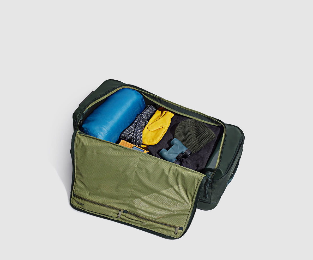 Away Active Rolling Duffle 85L Duffel Bag - Forest Green
