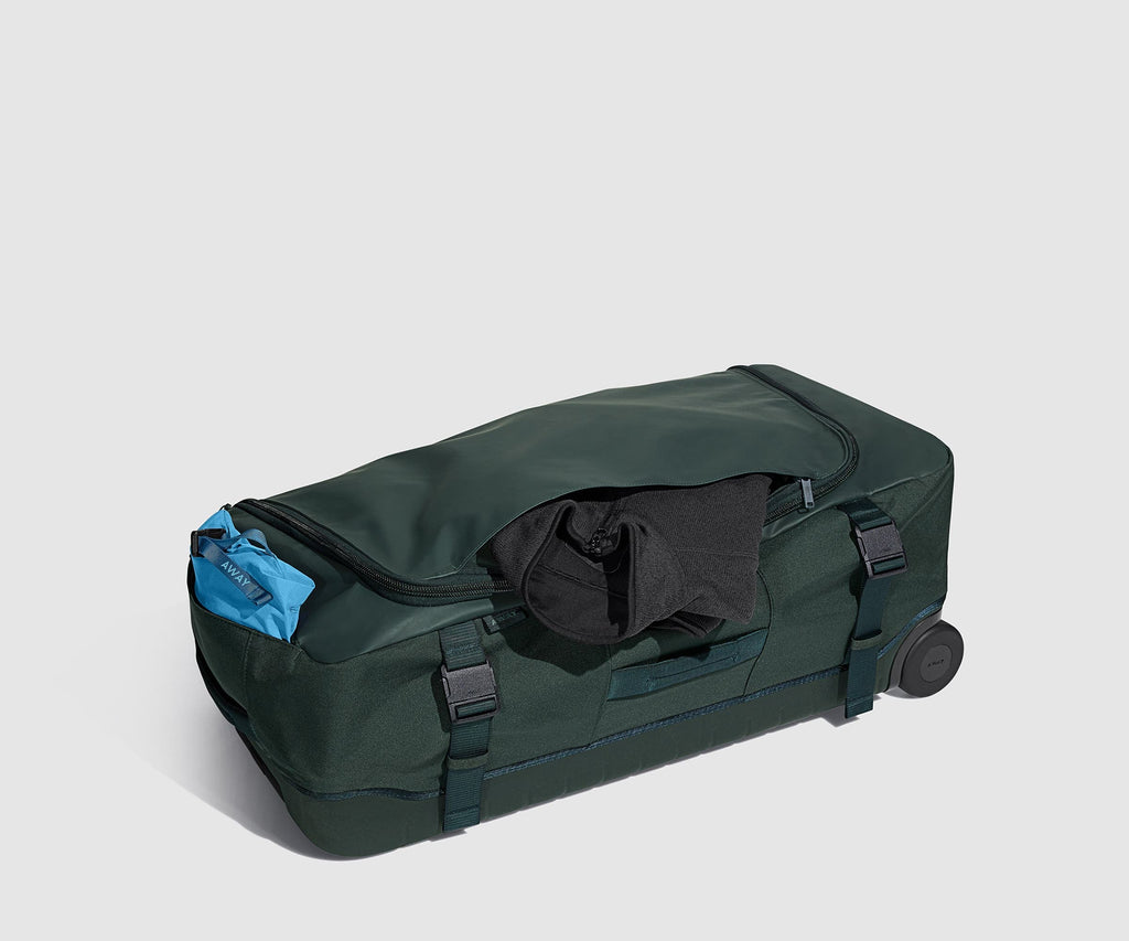 Away Active Rolling Duffle 85L Duffel Bag - Forest Green