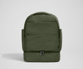 Away The Double Diaper Backpack Diaper Bag - Olive Green