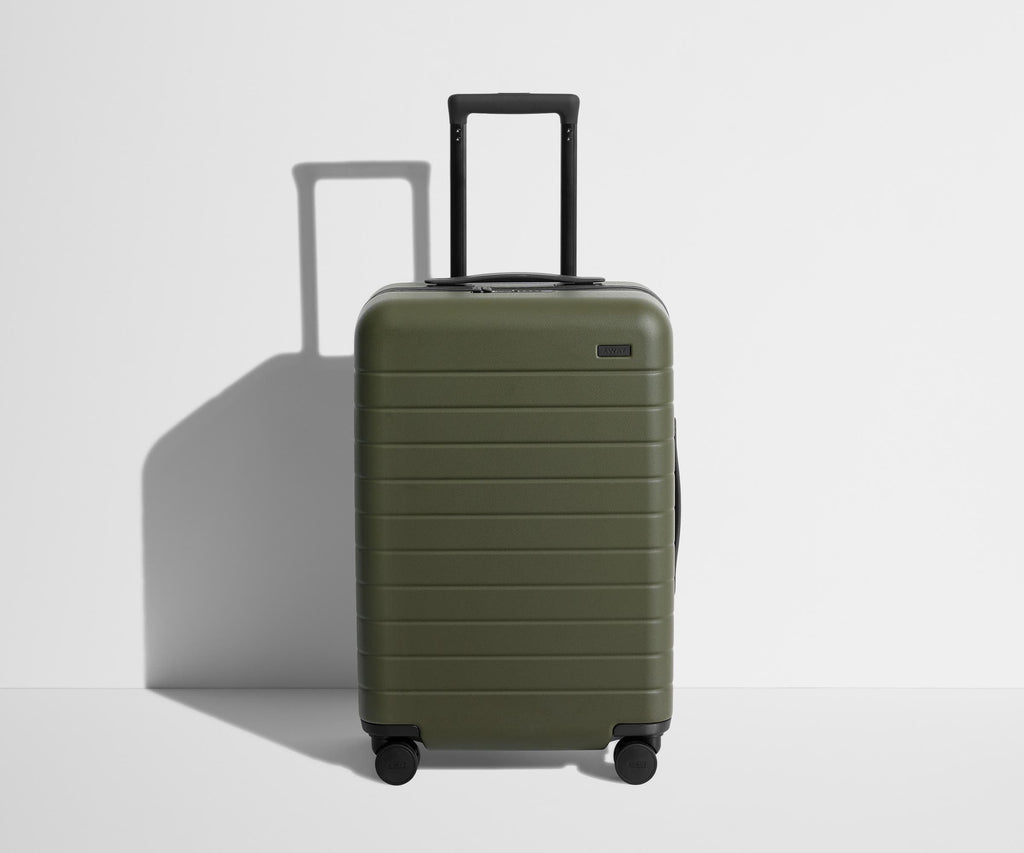 Away The Bigger Carry-On Suitcase - Olive Green