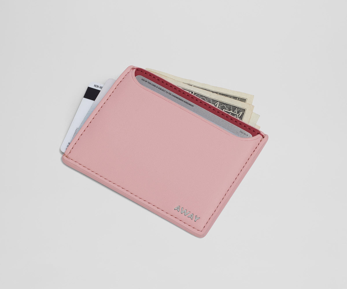 Away Card Case Travel Accessory - Flamingo Pink