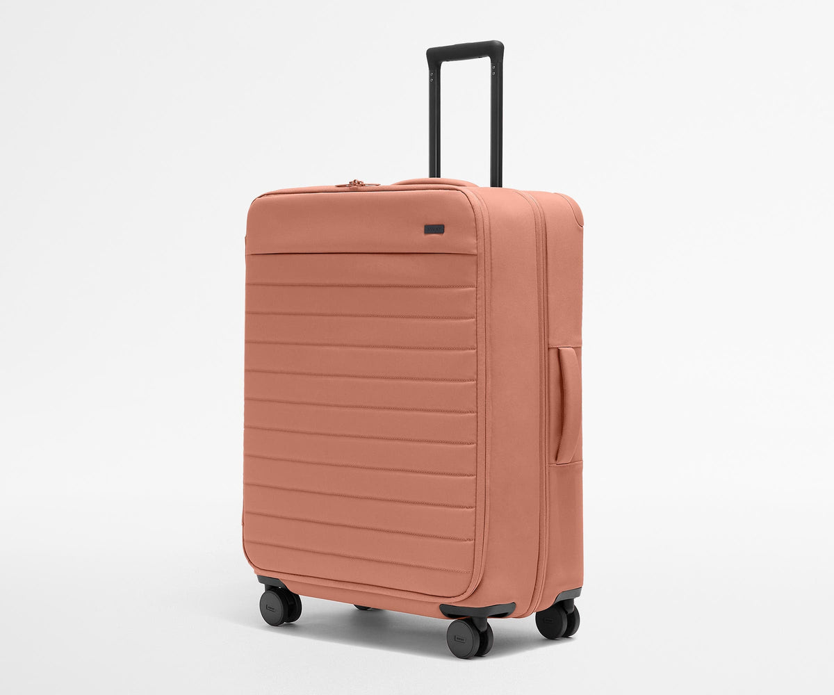Away Softside Large Suitcase - Clay Pink