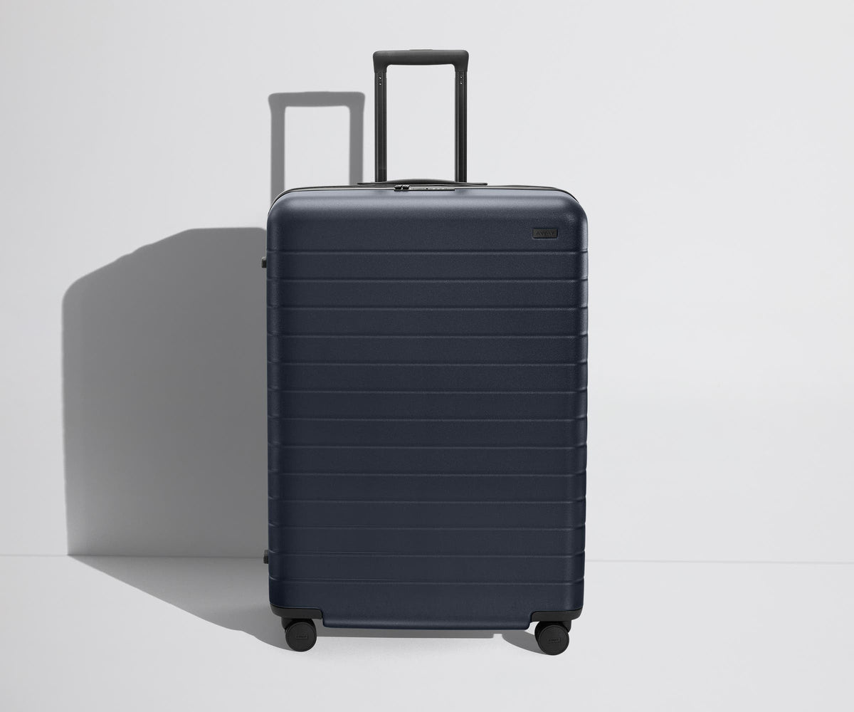 Away The Large Flex Suitcase - Navy Blue