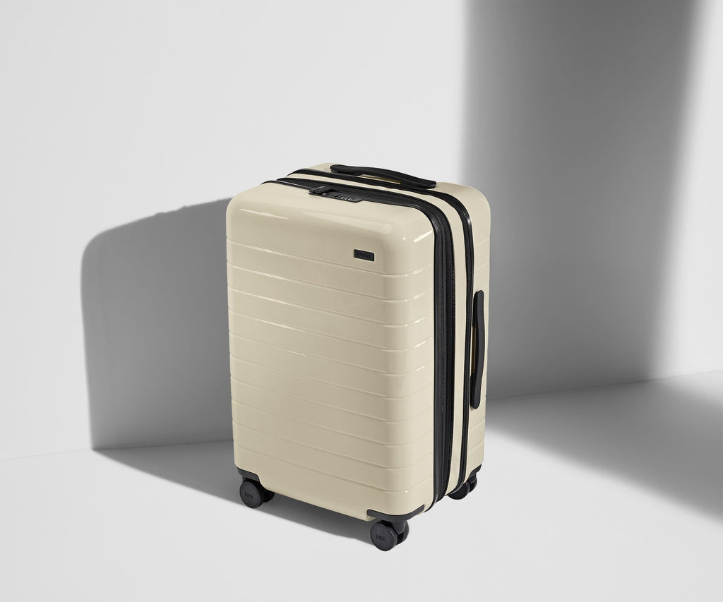 Away The Bigger Carry-On Suitcase - Cream White