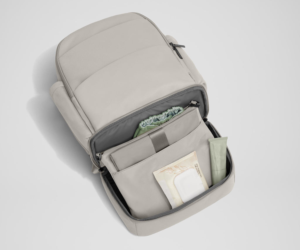 Away The Double Diaper Backpack Diaper Bag - Cloud Gray
