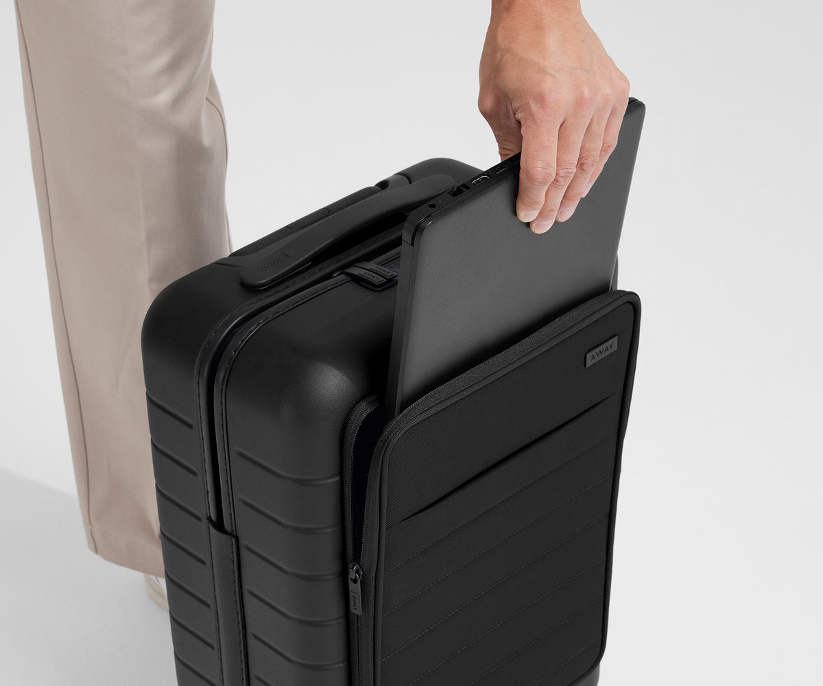 Away The Executive Carry-On Suitcase - Jet Black