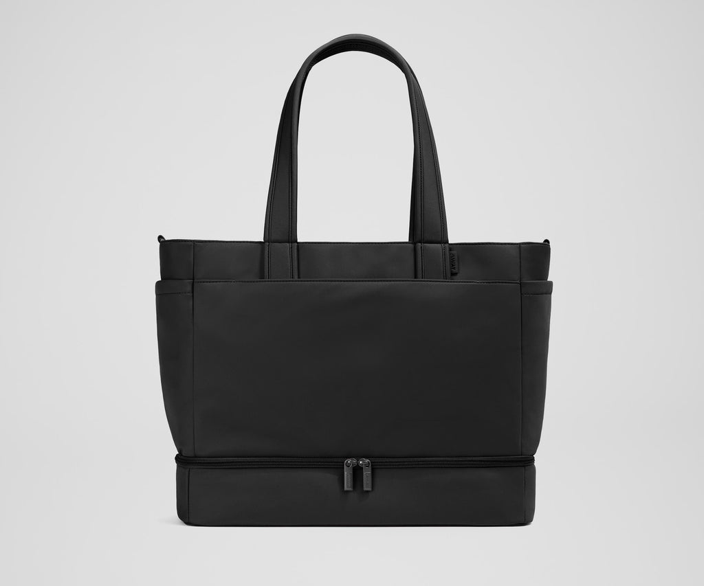 Away The Double Diaper Tote Diaper Bag - Jet Black