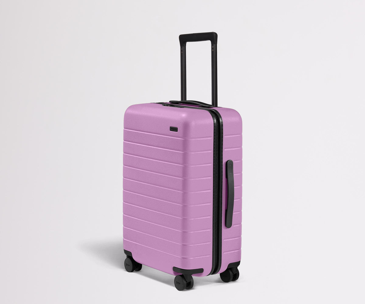 Away The Bigger Carry-On Suitcase - Taffy Purple