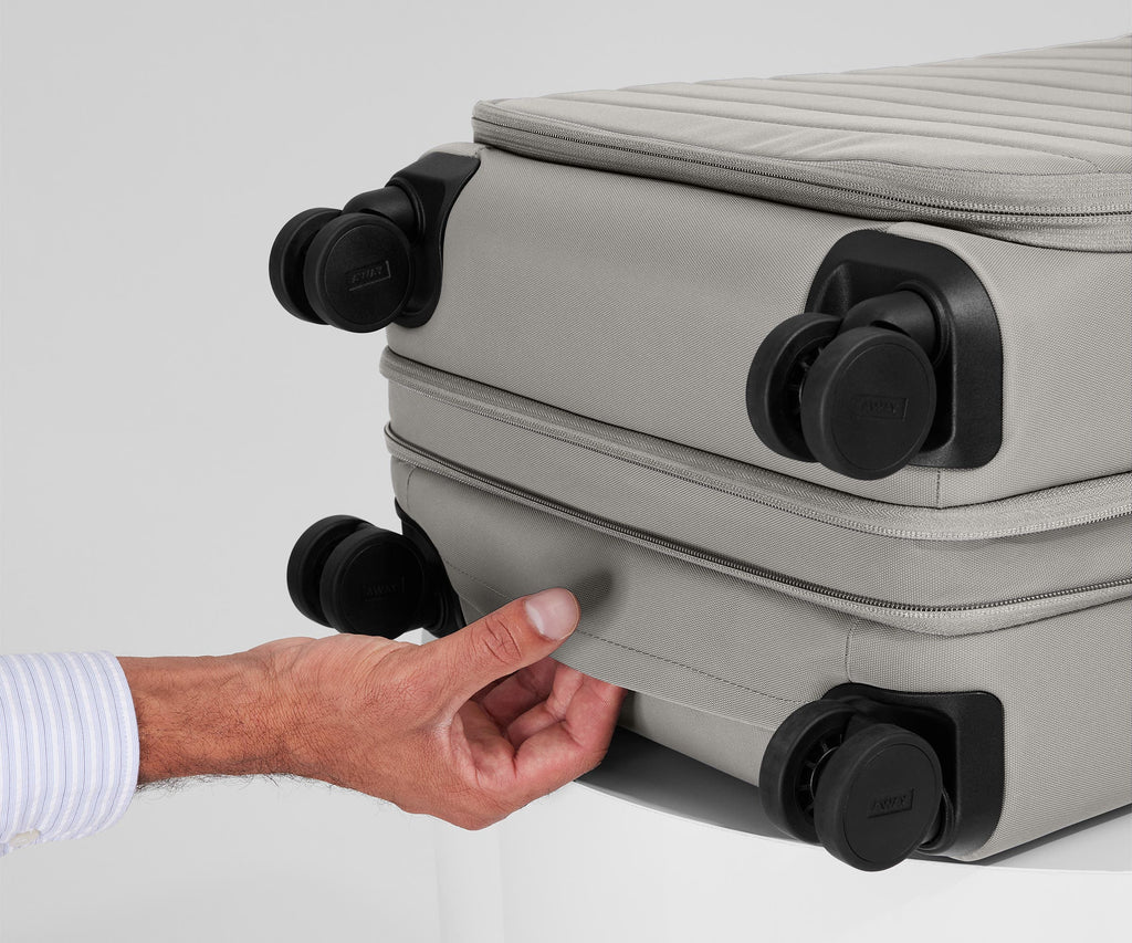 Away Softside Bigger Carry-On Suitcase - Cloud Gray