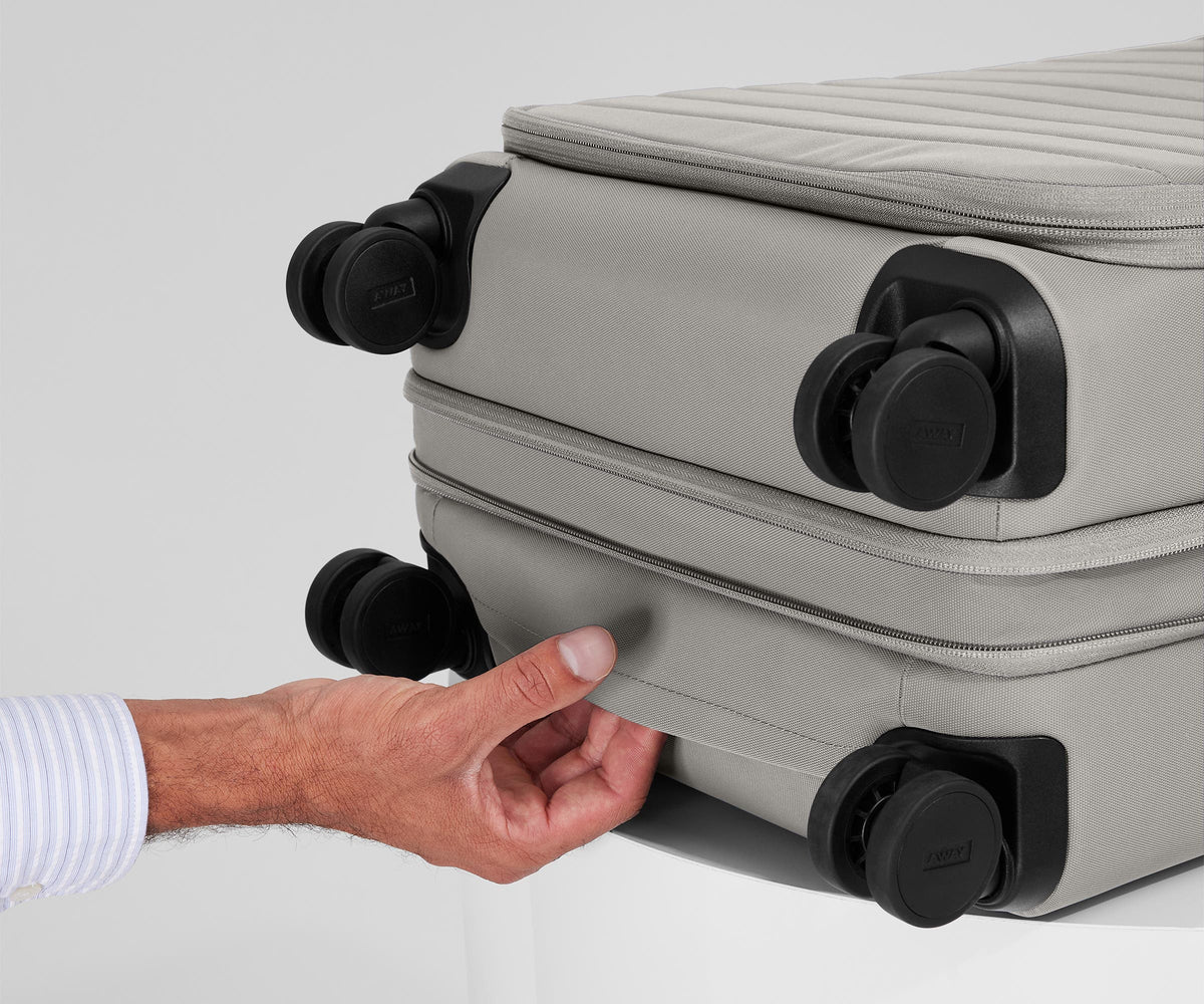 Away Softside Bigger Carry-On Suitcase - Cloud Gray