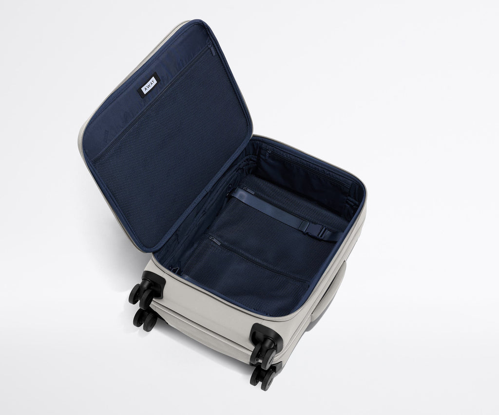 Away Softside Bigger Carry-On Suitcase - Cloud Gray
