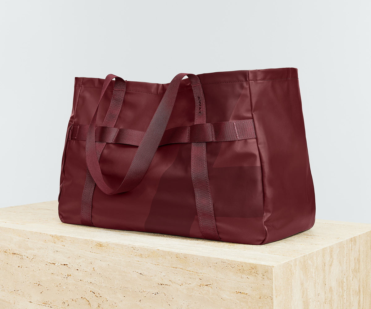 Away Active Tote 45L Tote Bag - Burgundy Red