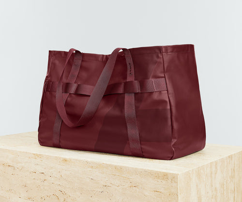 Away Active Tote 45L Tote Bag - Burgundy Red