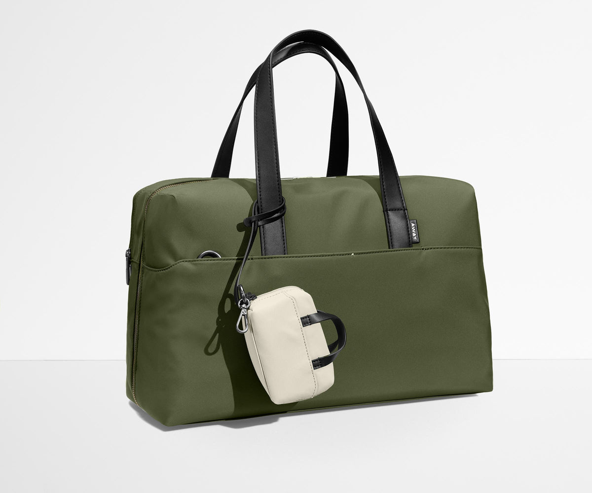Away The Micro Everywhere Bag Suitcase - Salt White