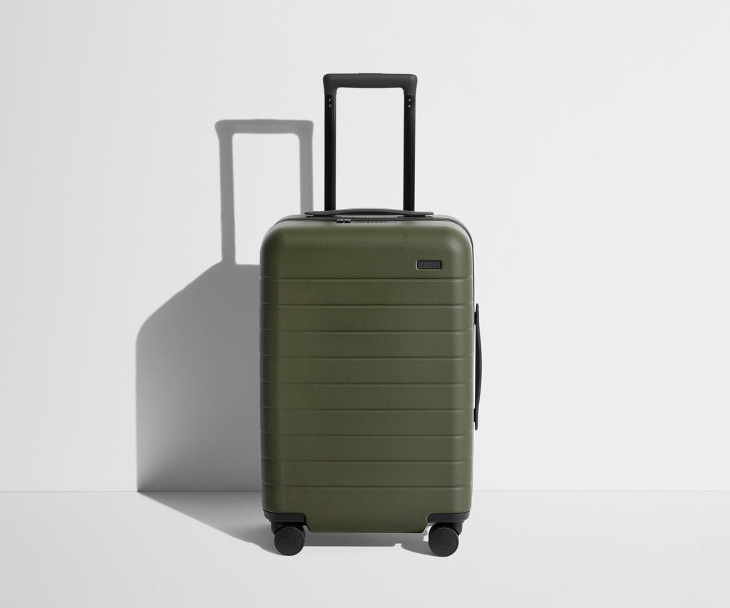 Away The Carry-On Suitcase - Olive Green