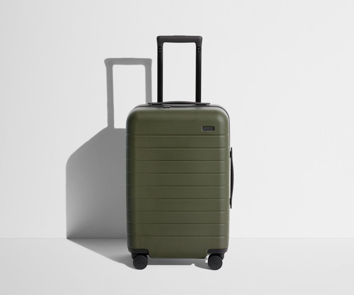 Away The Carry-On Suitcase - Olive Green