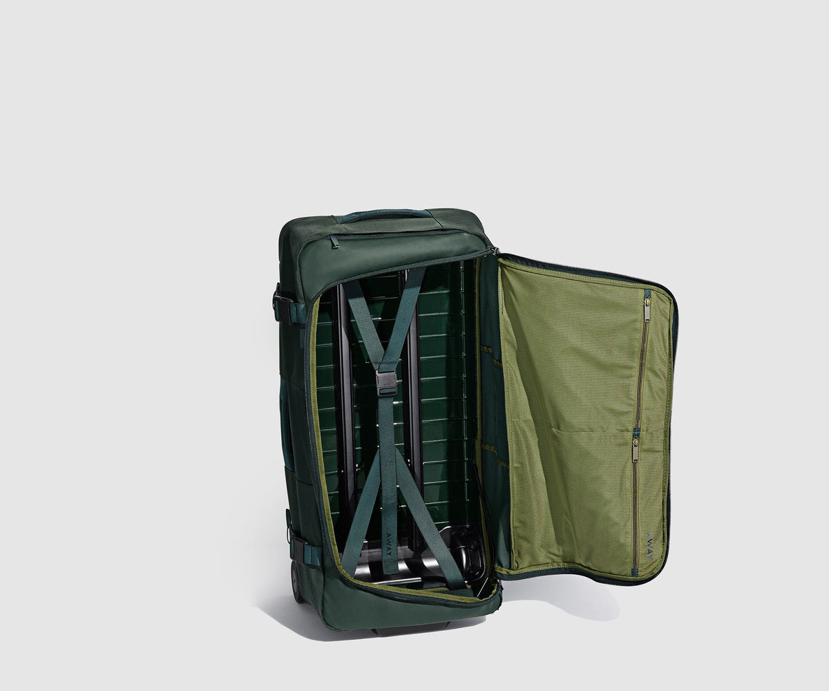 Away Active Rolling Duffle 85L Duffel Bag - Forest Green
