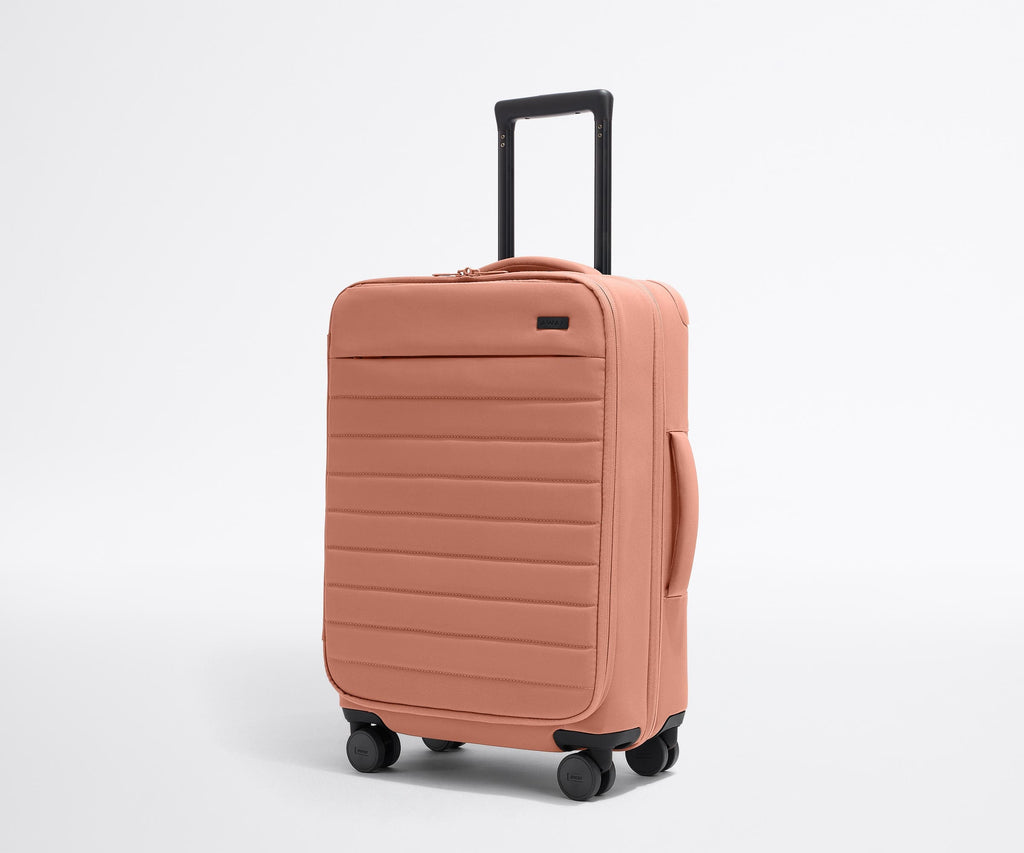 Away Softside Bigger Carry-On Suitcase - Clay Pink