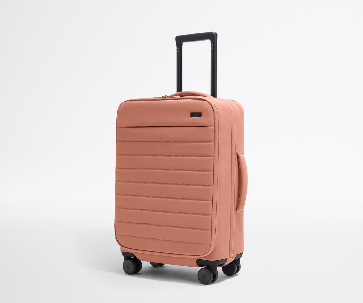 Away Softside Bigger Carry-On Suitcase - Clay Pink