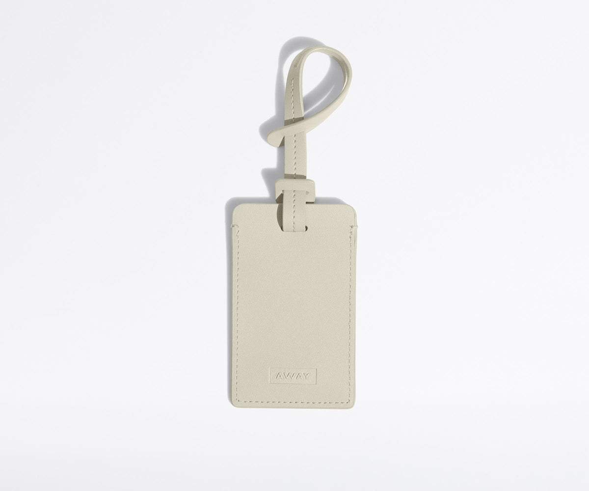 Away The Luggage Tag in Salt White