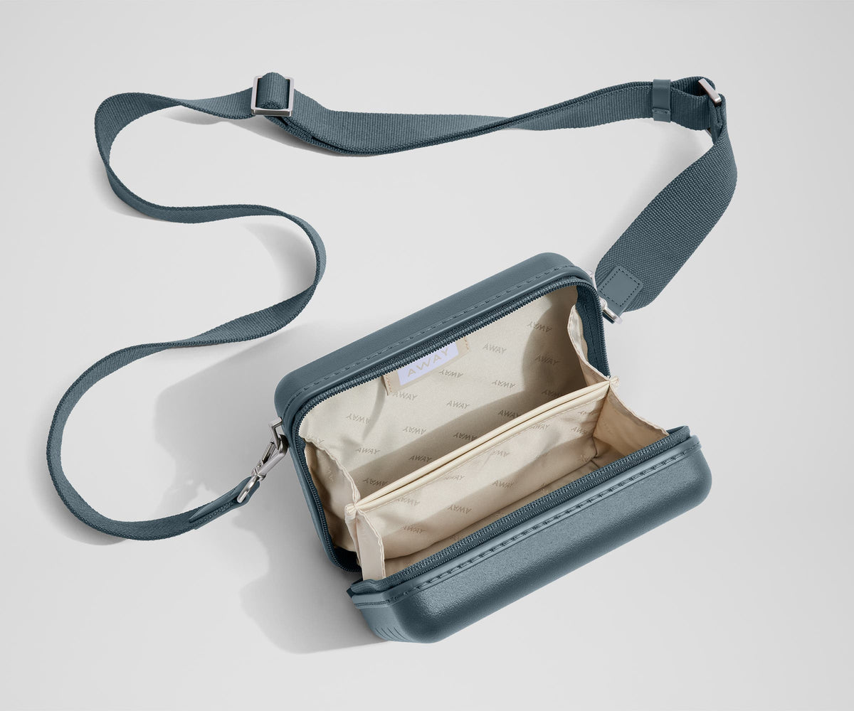 Away The Mini Crossbody Packing Cubes - Coast Blue