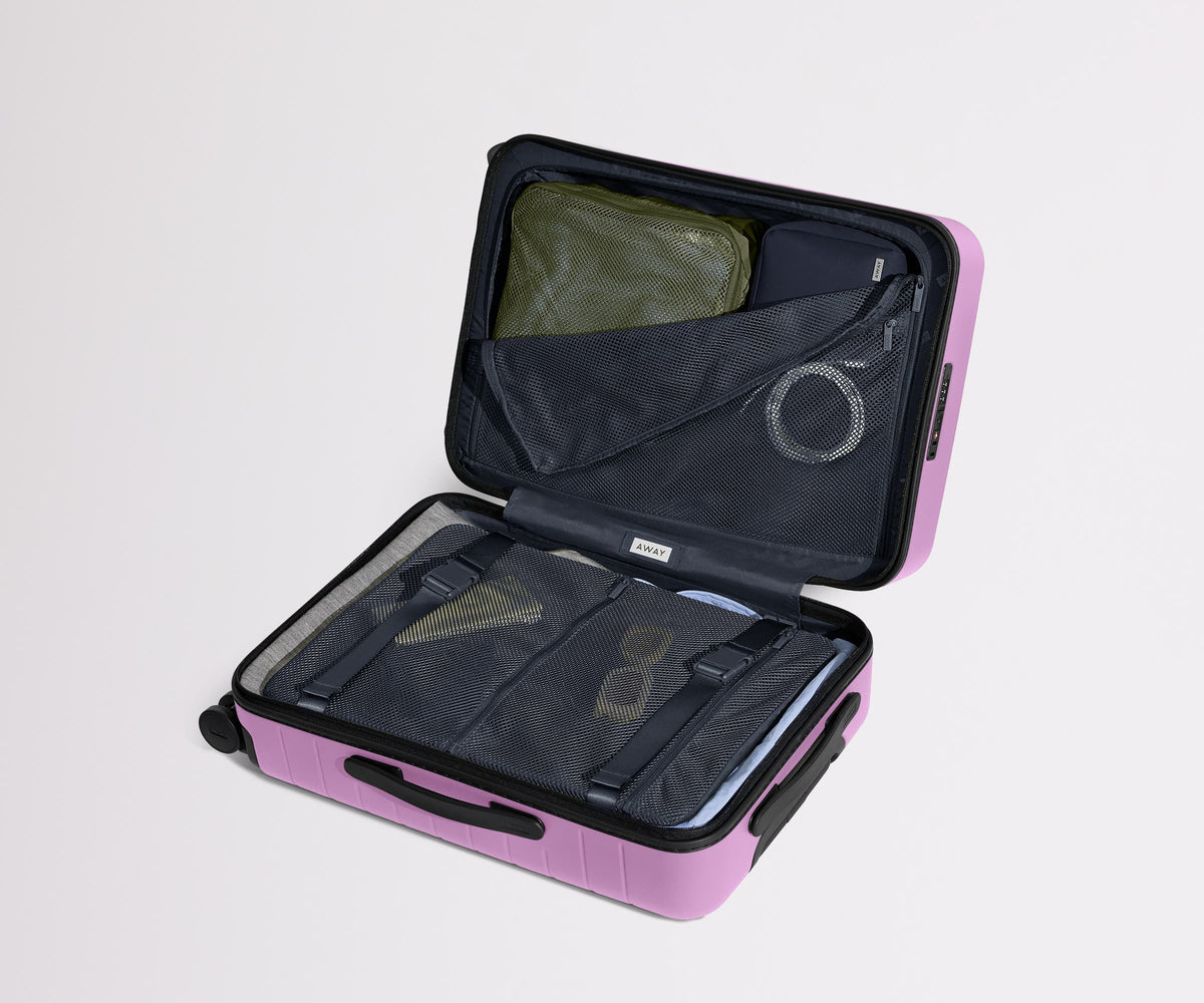Away The Bigger Carry-On Suitcase - Taffy Purple